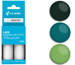 Cube Lackreparaturstift Set GREEN Matt