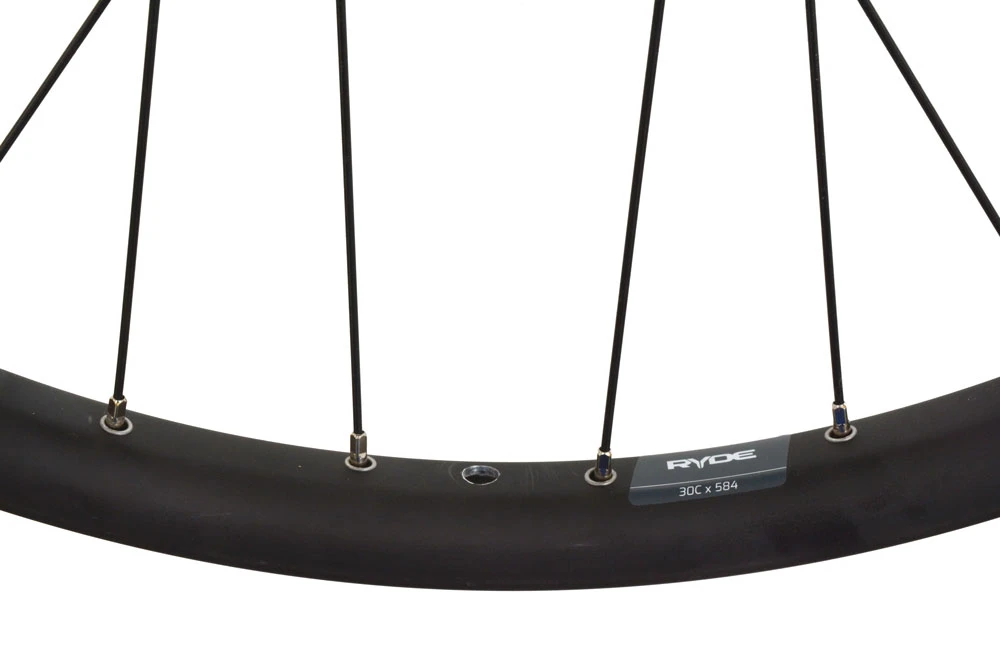 27,5" Deore HB-M6010-B / Ryde Rival 30 Disc Boost Vorderrad – Bild 4