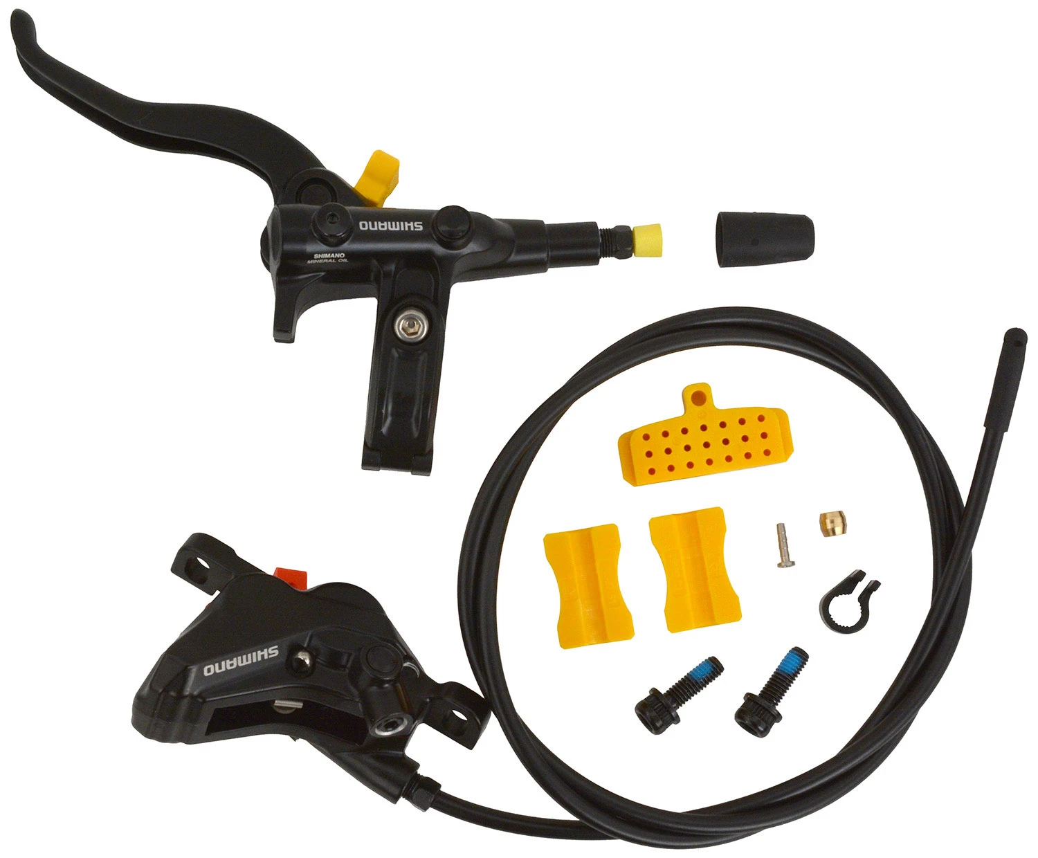 Shimano DEORE BL-M4100/BR-MT420 Scheibenbremse 1000mm Vorne – Bild 2